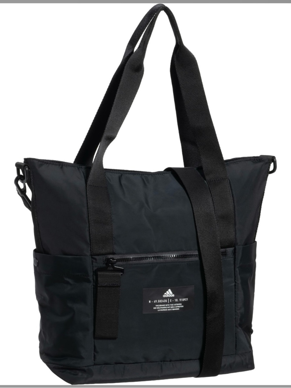 Adidas All Me 2 Tote Bag Crossbody or Shoulder. Black. New Never Used